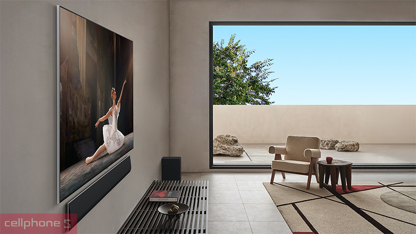 Thiết kế Smart Tivi LG Evo Oled 77G5PSA 4K 77 inch 2025