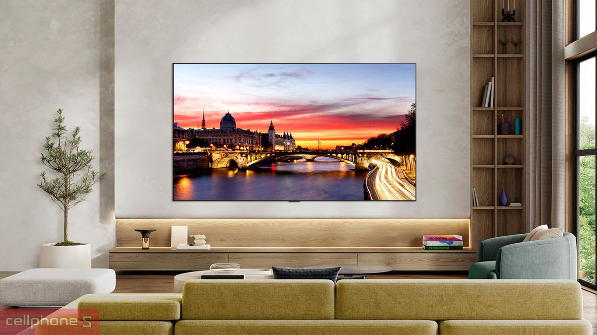 Thiết kế Smart tivi LG OLED 4K 77 inch (OLED77C6PSA)