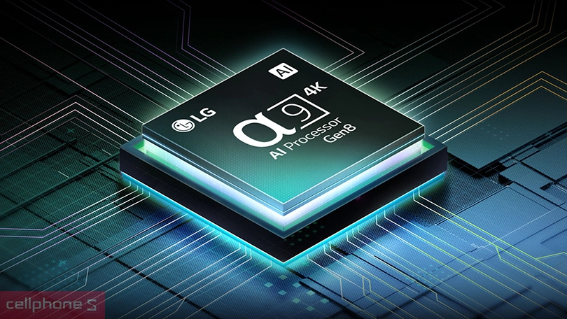 Bộ vi xử lý AI của Smart Tivi LG Evo Oled 83C5PSA 4K 83 inch 2025