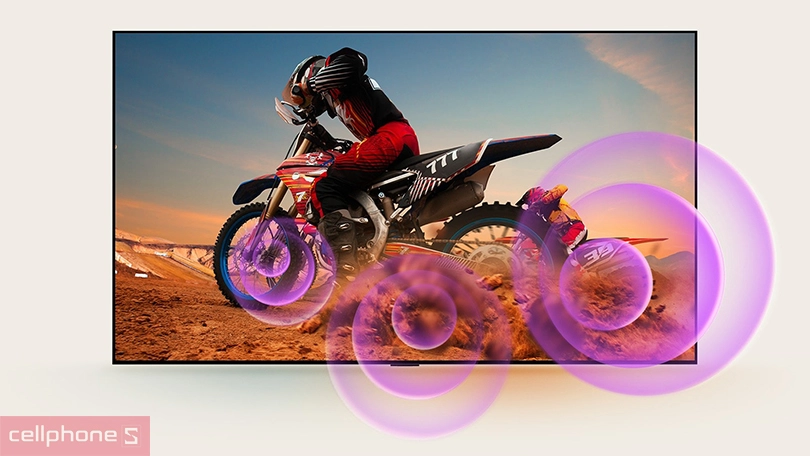 Tấm nền hiển thị, tần số quét của Smart Tivi LG Evo Oled 83C5PSA 4K 83 inch 2025