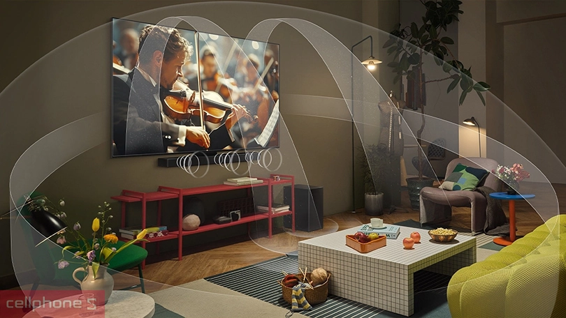 Giao diện hiển thị và app hỗ trợ của Smart Tivi LG Evo Oled 83C5PSA 4K 83 inch 2025