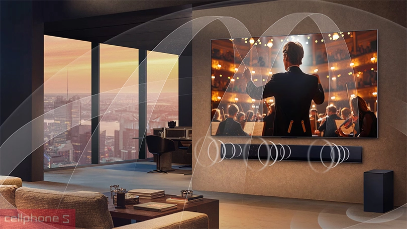 Chất lượng âm thanh của Smart tivi LG Evo OLED 83M5PSA 4K 83 inch 2025