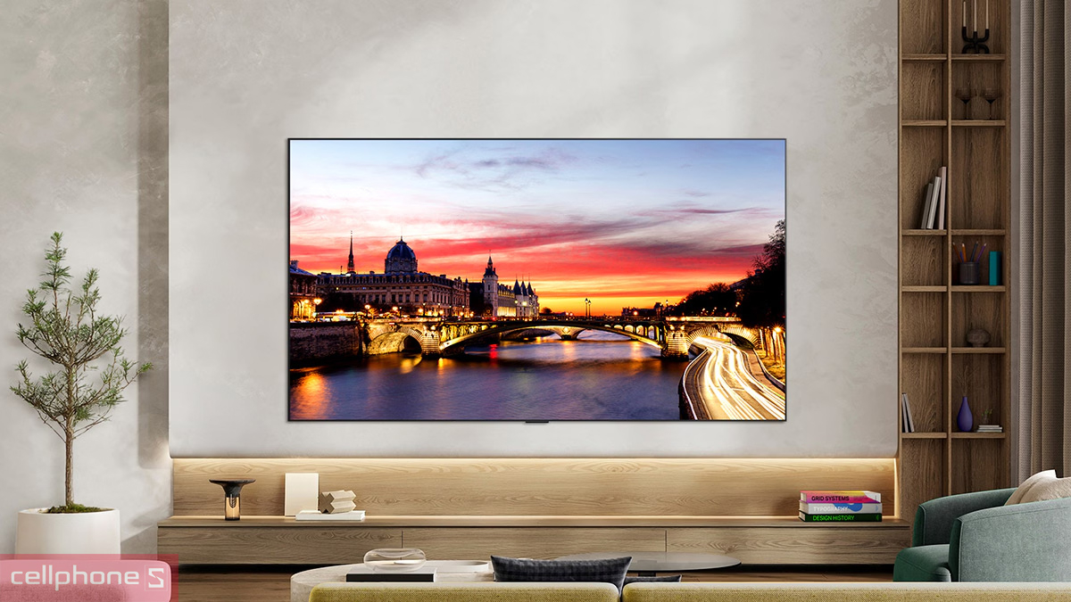 Hình ảnh OLED 4K sống động trên Smart Tivi LG OLED 4K 83 inch (OLED83C6PSA)