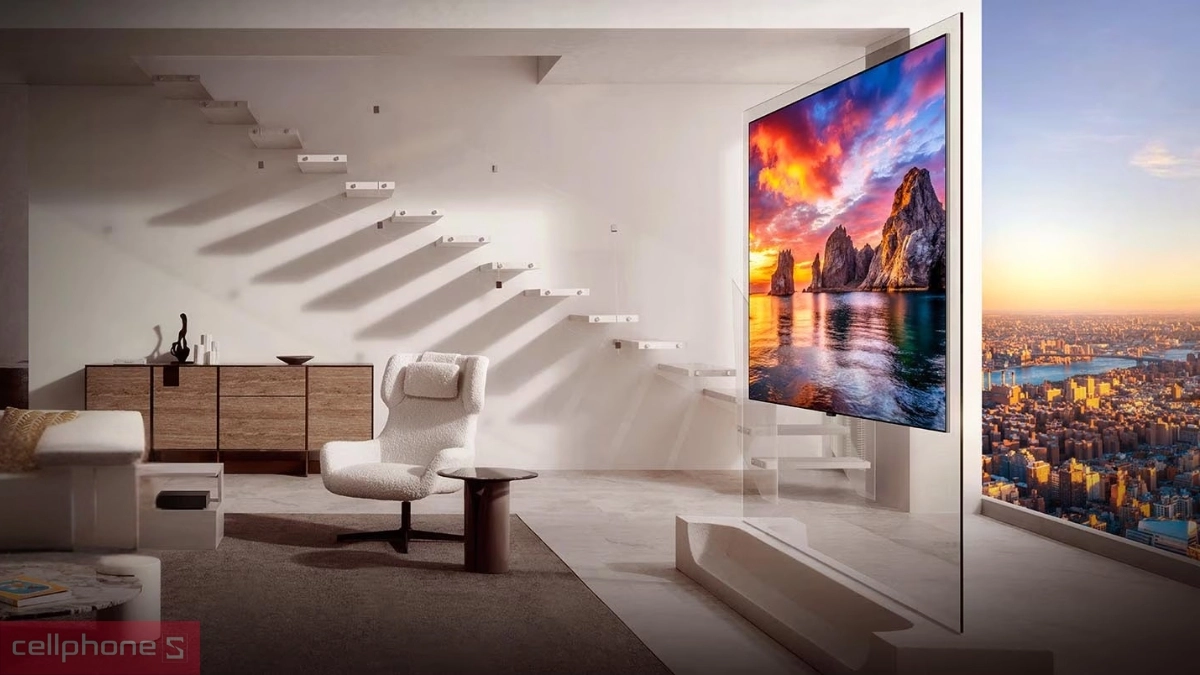 Thiết kế Smart Tivi LG OLED 4K 83 inch OLED83W6PSA