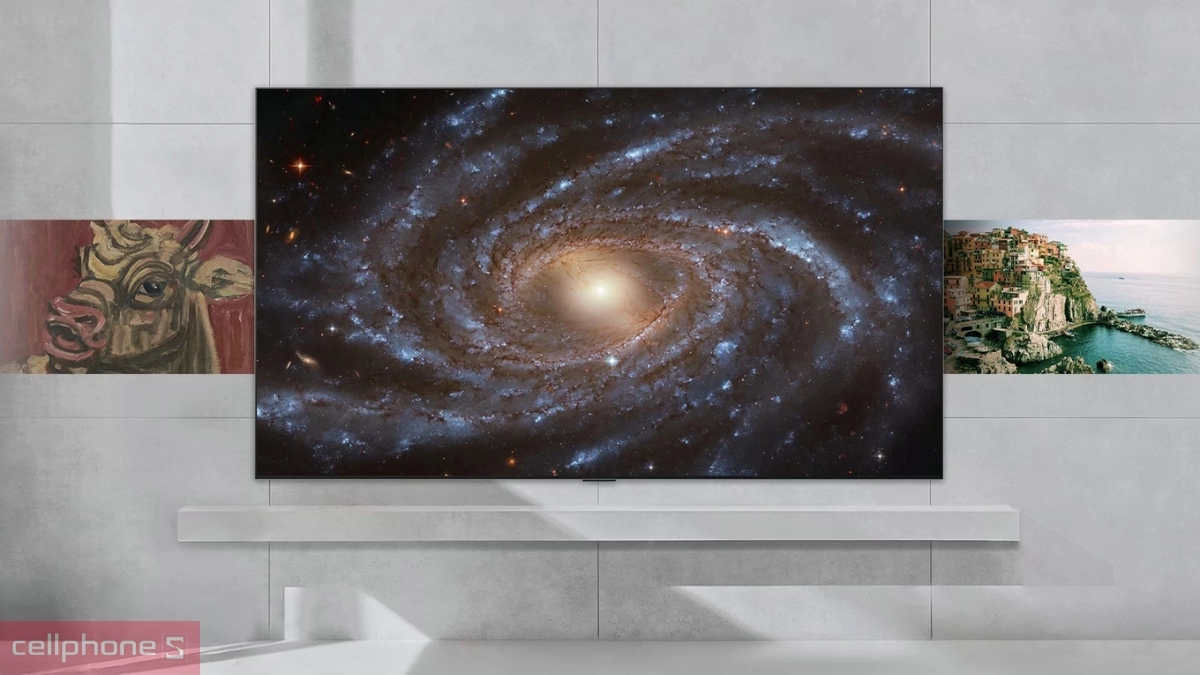 Cảnh quay tốc độ cao trên Smart Tivi LG OLED 4K 83 inch OLED83W6PSA