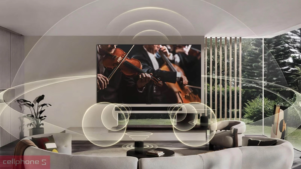 Hệ thống loa Smart Tivi LG OLED 4K 83 inch OLED83W6PSA