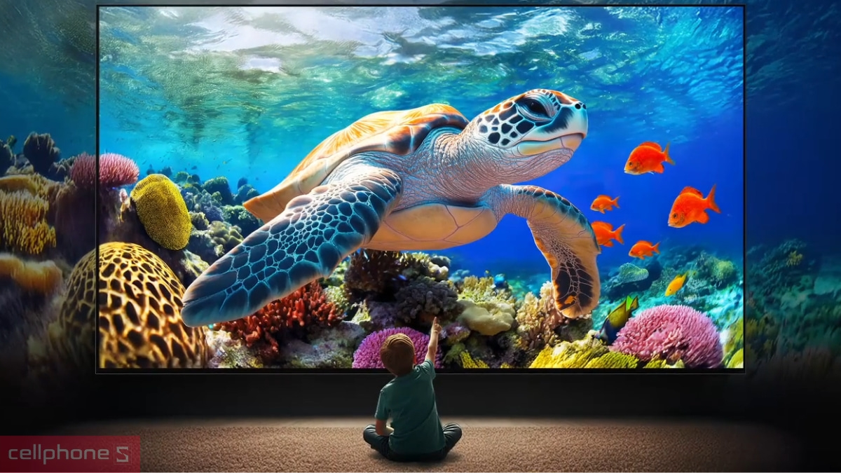 Công nghệ hiển thị smart Tivi LG QNED 4K 85 inch 85QNED81BSA