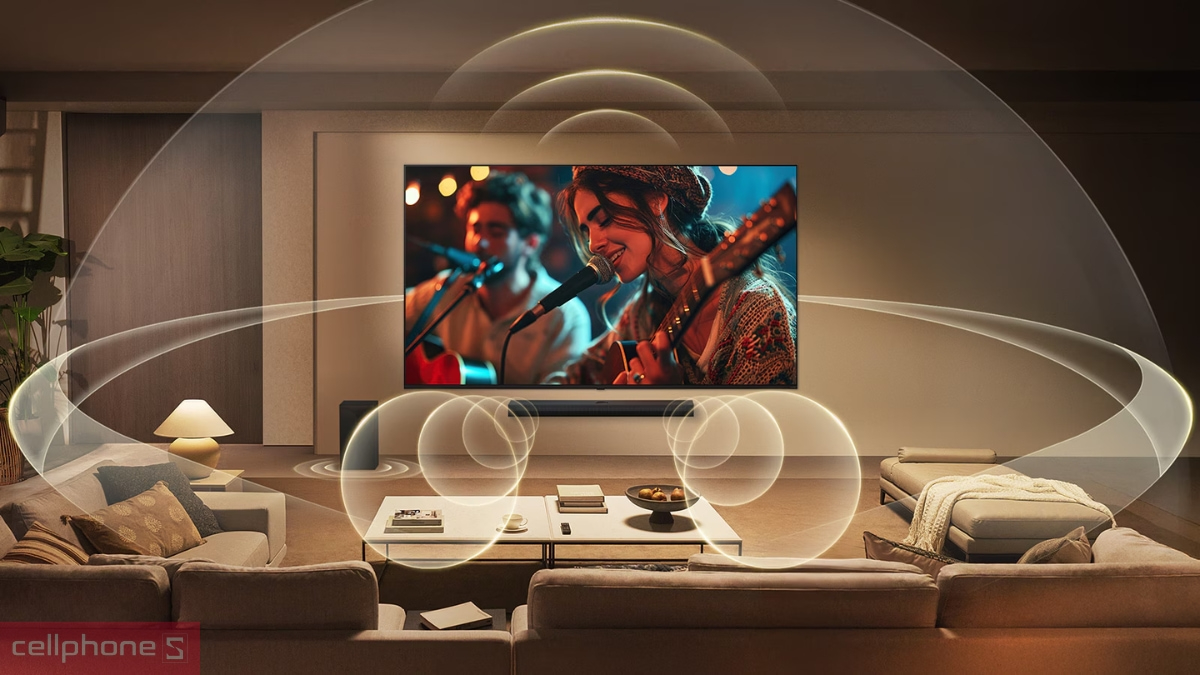 Công nghệ âm thanh smart Tivi LG QNED 4K 85 inch 85QNED81BSA