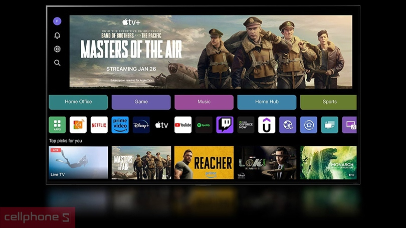 Hệ điều hành Tivi LG 86 inch