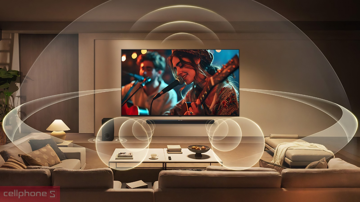 Công nghệ âm thanh smart Tivi LG QNED 4K 86 inch 86QNED86BSA