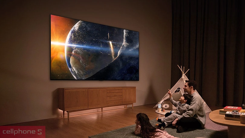 Thiết kế Smart Tivi LG QNED 4K 86 inch 2024 (86QNED80TSA)