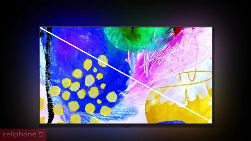 Kích thước TV LG 97 inch đo như thế nào