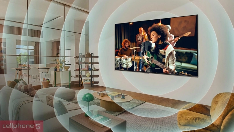 Smart Tivi LG 43QNED80TSA 4K 43 inch - Thiết kế siêu mỏng tinh tế, trọng lượng vừa phải