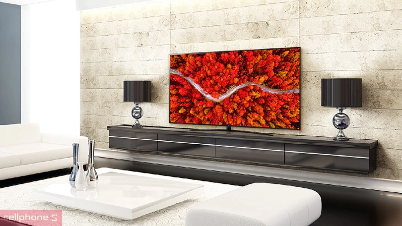 Đánh giá thiết kế Smart OS Tivi LG 4K UHD 43 inch 43UP7720PTC