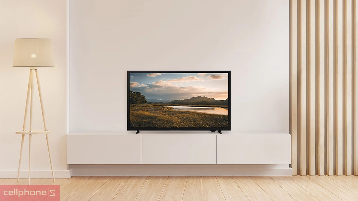 Thiết kế Smart tivi Samsung HD LS32H5000F 32 inch 2025