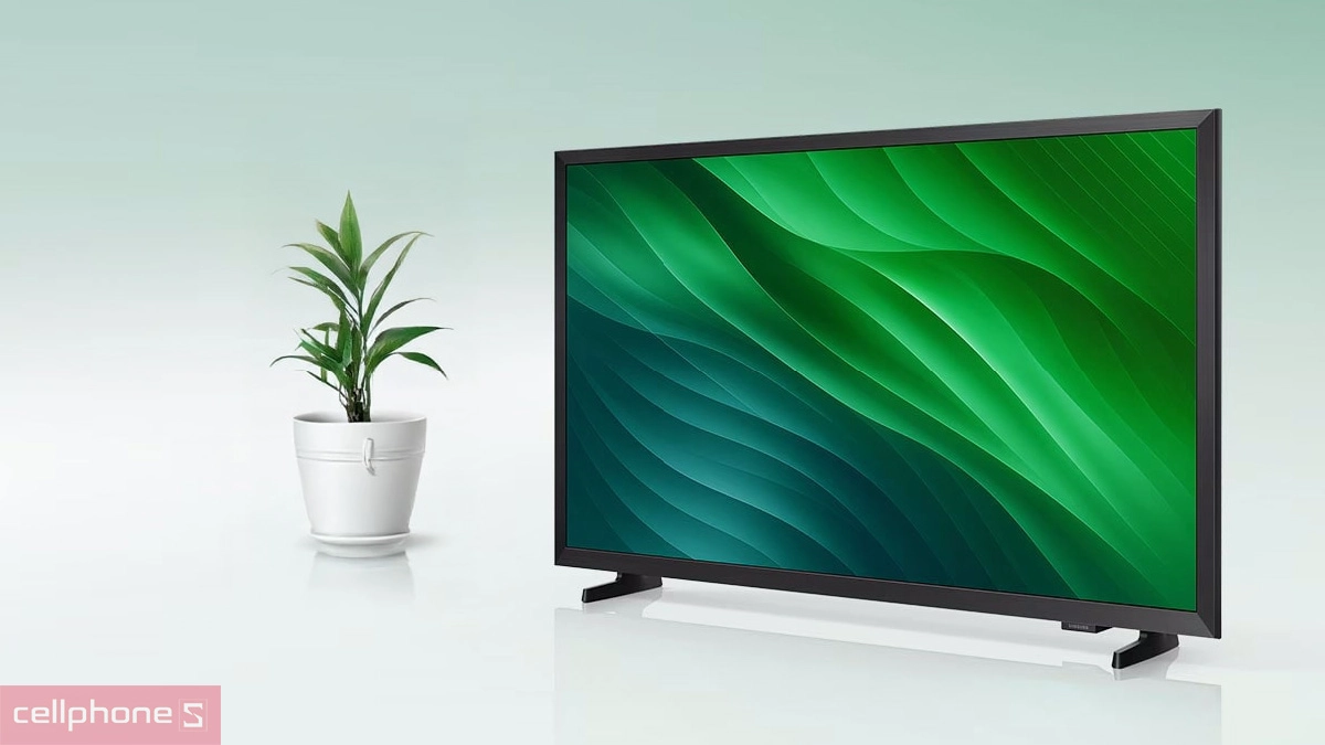 Chất lượng hiển thị rõ nét của Smart tivi Samsung HD LS32H5000F 32 inch 2025
