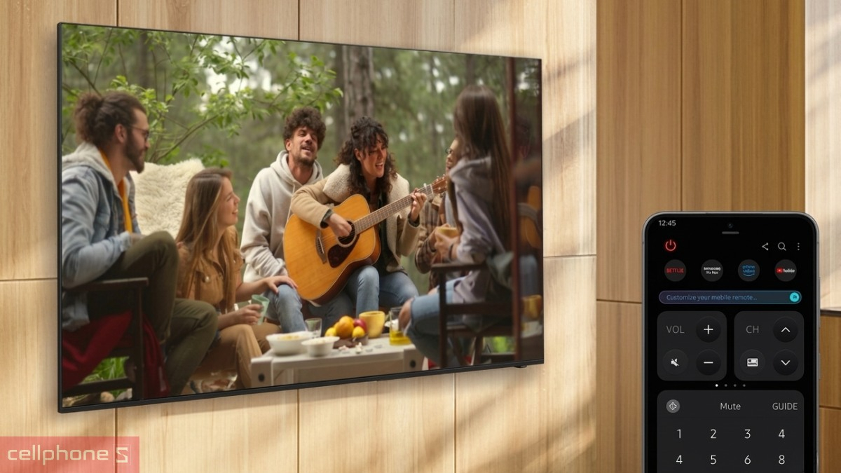 Độ chi tiết cực cao từ chuẩn 4K, khung hình mượt mà sống động