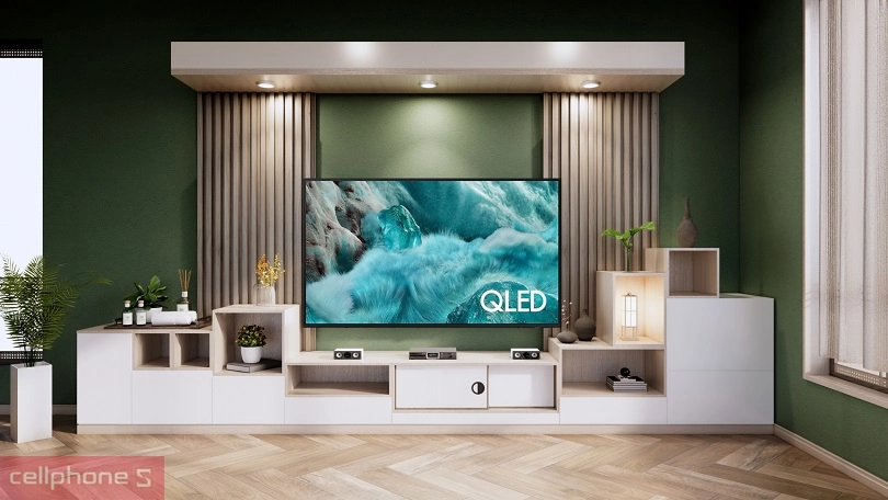 Tấm nền, tần số quét của Smart Tivi Samsung QLED 43Q7FA 4K 43 inch
