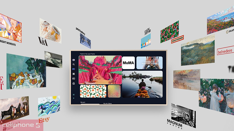 Công nghệ hiển thị trên smart tivi khung tranh Samsung 50LS03F 4K 50 inchsmart tivi khung tranh Samsung 50LS03F 4K 50 inch