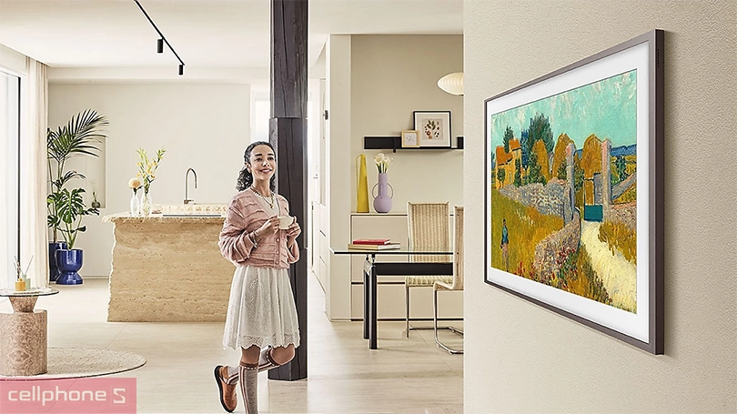 Tấm nền smart tivi khung tranh Samsung 50LS03F 4K 50 inch