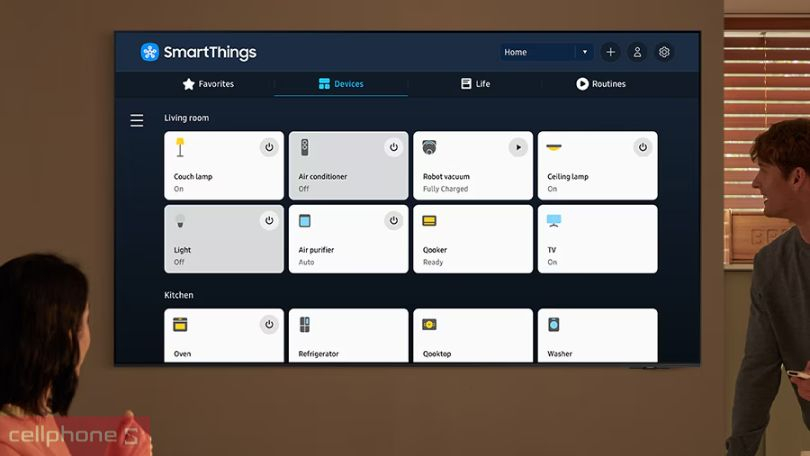 Trợ lý ảo và khả năng điều khiển của Smart Tivi Samsung 50H5000F 4K 50 inch 2025