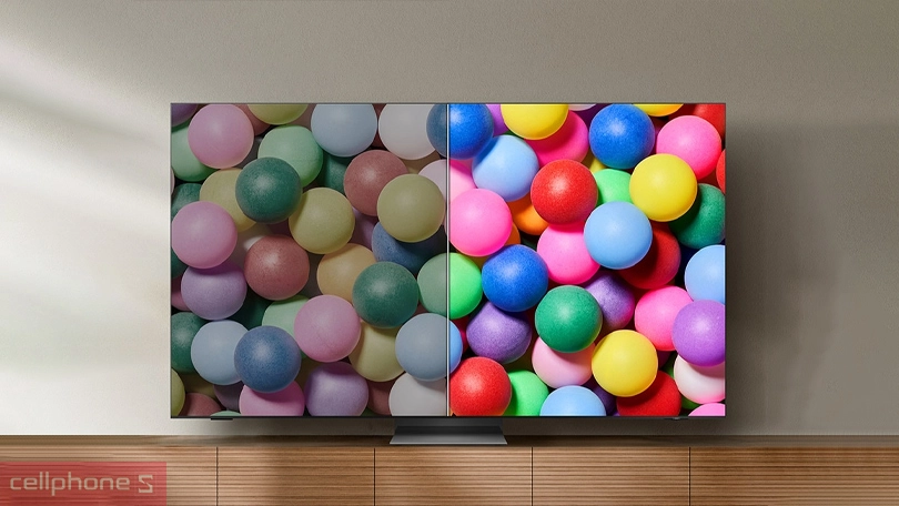 Chất lượng hiển thị của Smart Tivi Samsung QLED 50Q7FA 4K 50 inch