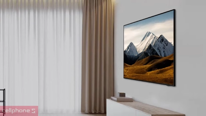 Thiết kế smart tivi Samsung UHD 50DU8500 4K 50 inch 2024