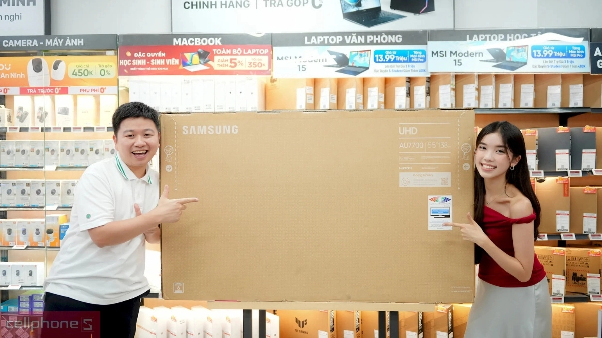 Mua Smart Tivi QLED Samsung 4K 55 inch QA55Q60D chính hãng