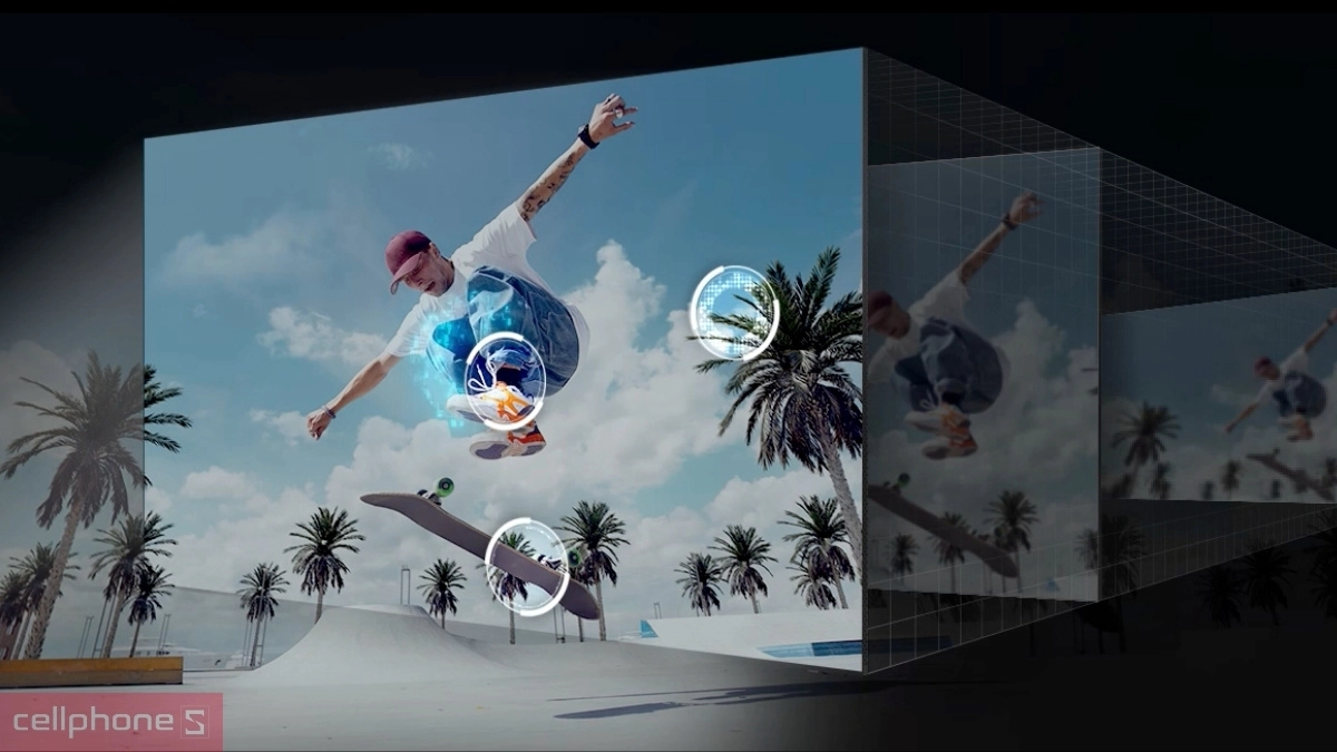 Hình ảnh tivi QLED Samsung 4K 55 inch QA55Q60D