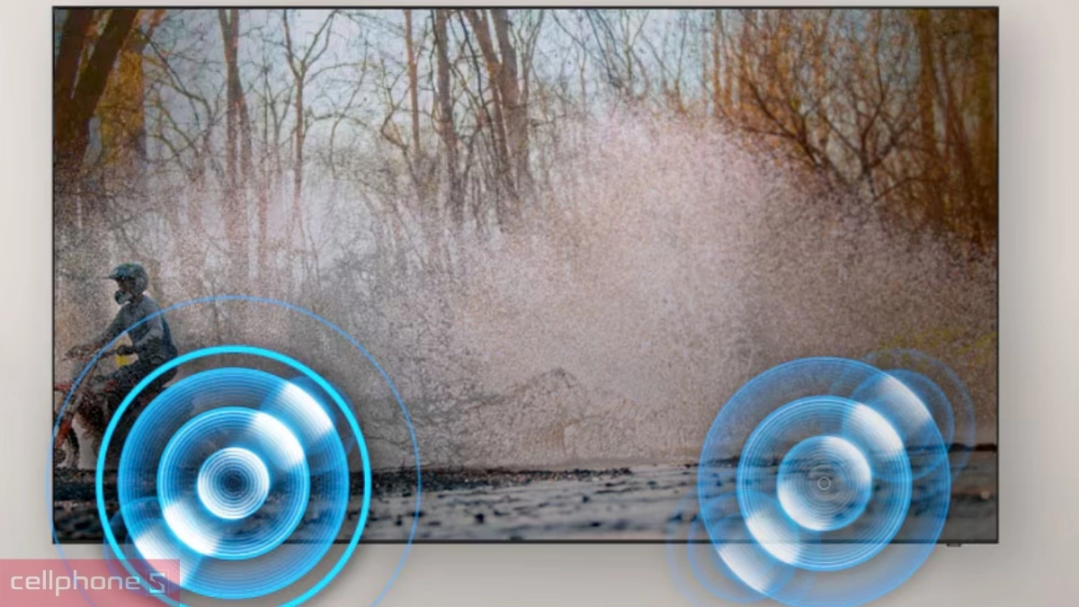 Âm thanh Tivi QLED Samsung 4K 55 inch QA55Q60D