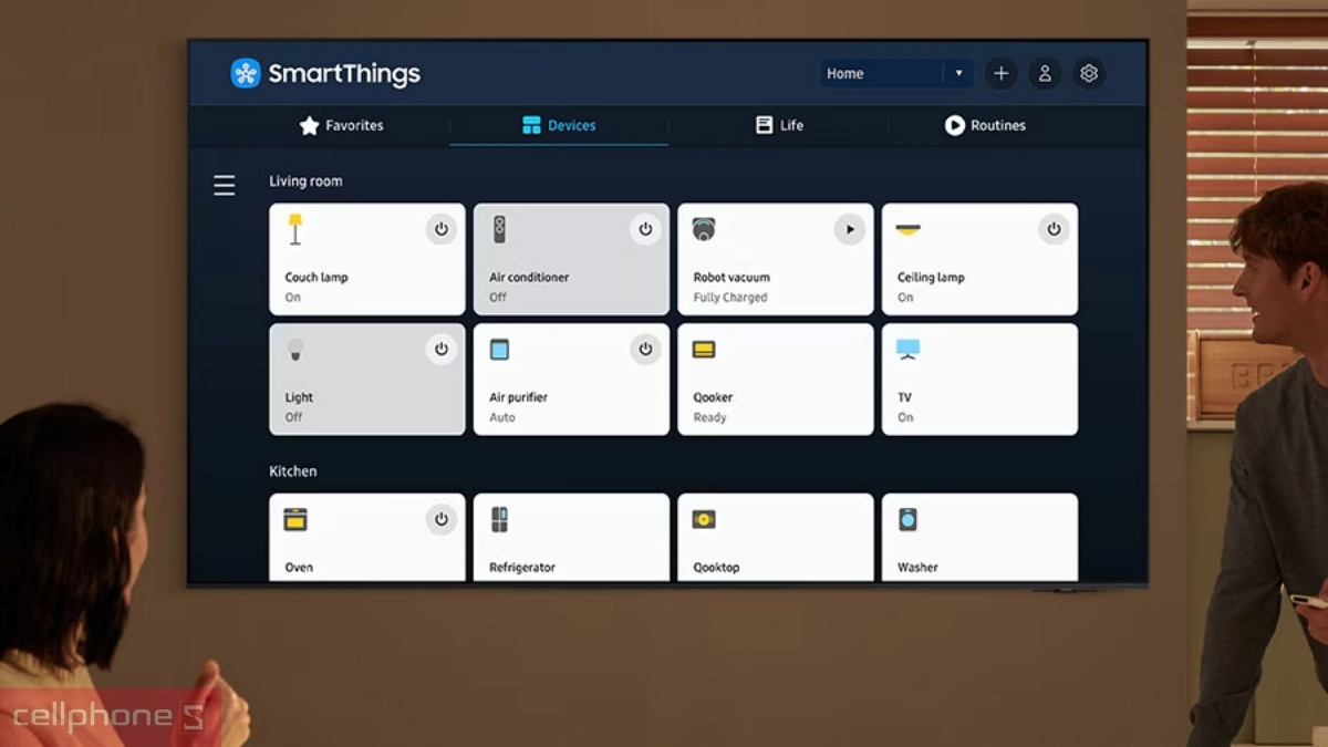 Tính năng thông minh và khả năng kết nối