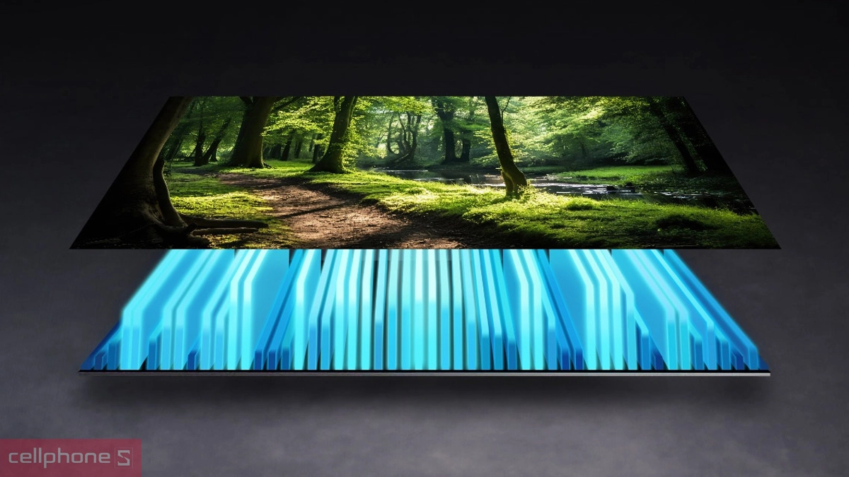 Tần số quét mượt mà, tấm nền hiện đại của Smart Tivi Samsung Neo QLED 4K 55 inch (55QN70H)