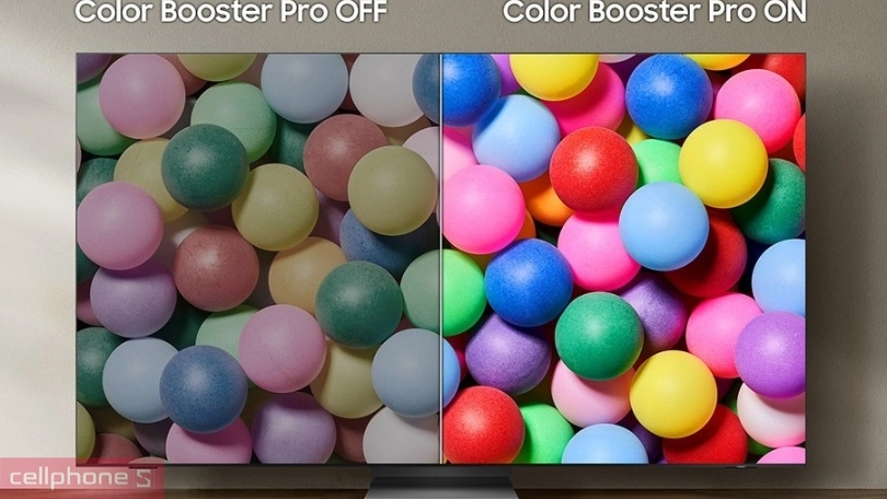 Công nghệ hiển thị tiên tiến, hình ảnh sắc nét