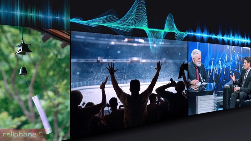 Thiết kế smart Tivi Samsung Oled 55S85F 4K 55 inch 2025