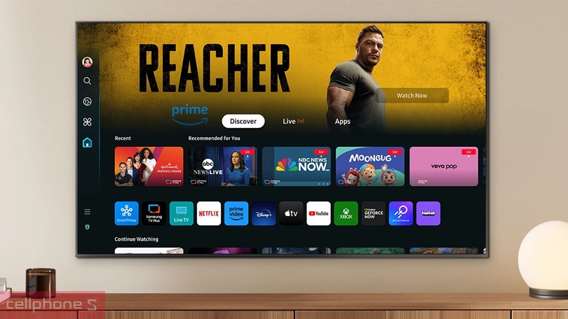 Hệ điều hành Smart Tivi Samsung OLED 55S90D 4K 55 inch 2024