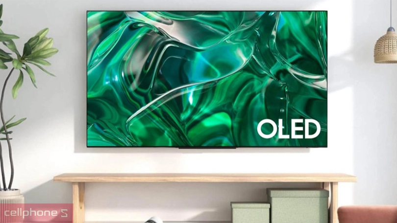 Smart Tivi Samsung OLED QA55S95CA 4K 55 inch - Chất lượng đồ họa sắc nét, hệ thống âm thanh sôi động