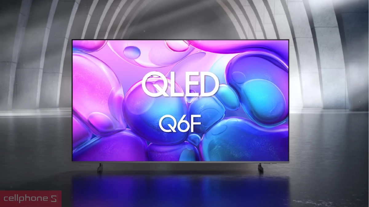 Tấm nền, tần số quét của smart tivi Samsung QLED 55Q6FA 4K 55 inch