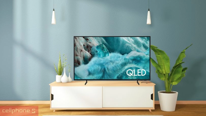 Chất lượng hiển thị trên smart tivi Samsung QLED 55Q7FA 4K 55 inch