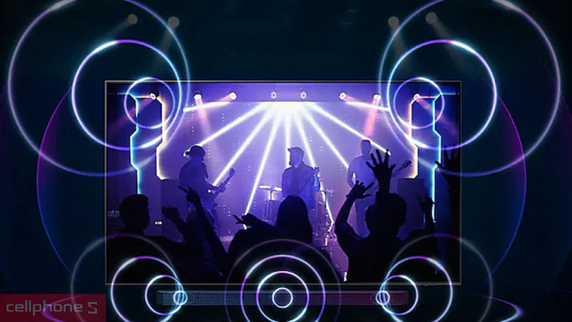 Âm thanh Tivi Samsung QLED 4K 55 inch QA55Q80C