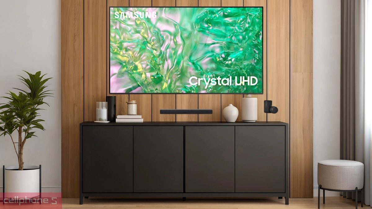 Tivi Samsung 65DU8000 sở hữu chất lượng âm thanh sống động