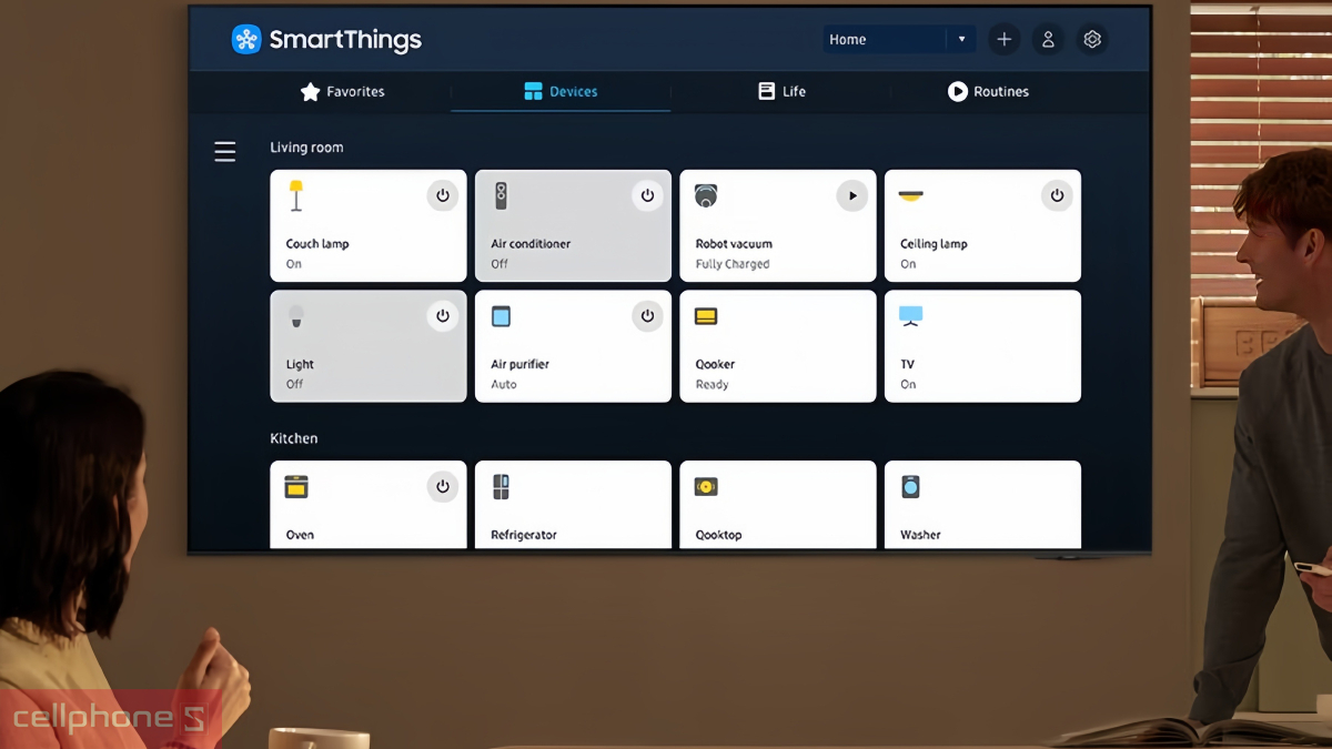 Mua Smart Tivi QLED Samsung 4K 65 inch QA65Q60D chính hãng
