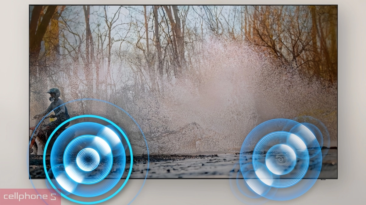 Chất lượng âm thanh Tivi QLED Samsung 4K 65 inch QA65Q60D