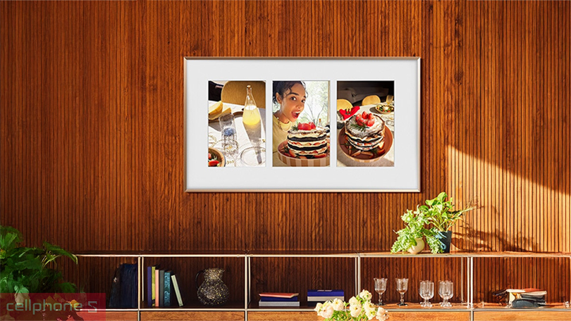 Thiết kế của Smart Tivi khung tranh Samsung 65LS03F 4K 65 inch