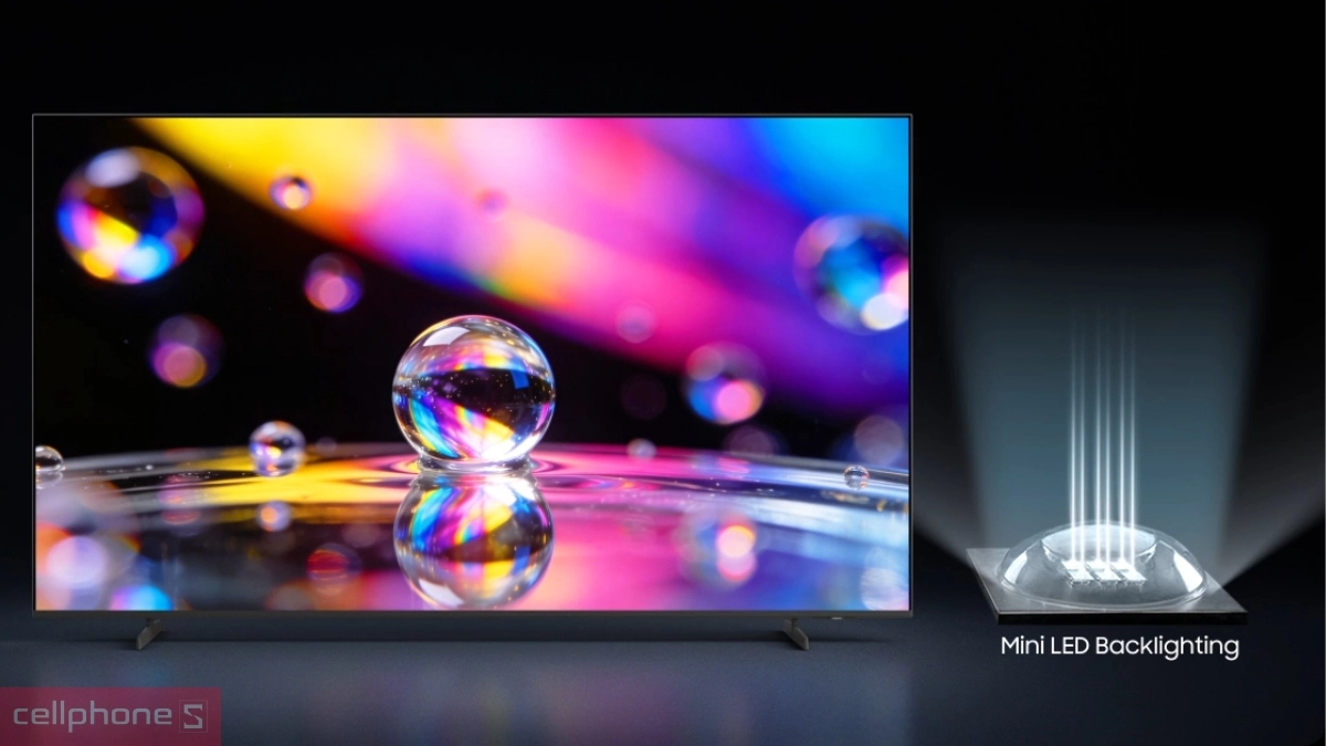Tấm nền Smart Tivi Samsung Mini LED 4K 65 inch 65M77H