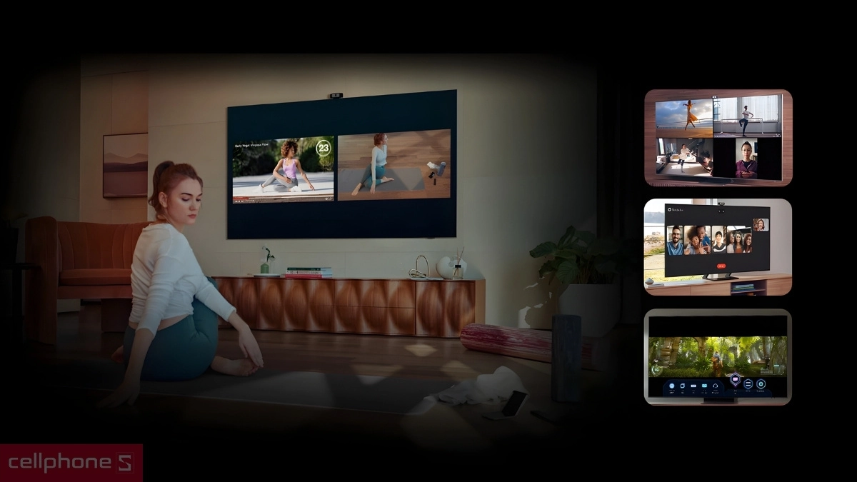 Tốc độ quét 144Hz nâng tầm trải nghiệm giải trí 4K