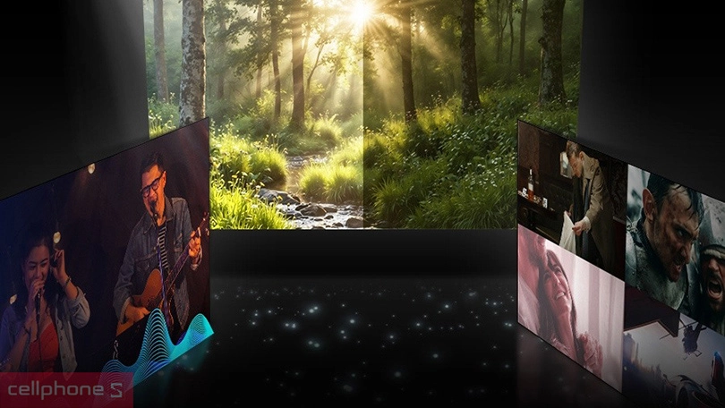 Tấm nền OLED cao cấp của Smart Tivi Samsung OLED 65S95F 4K 65 inch 2025