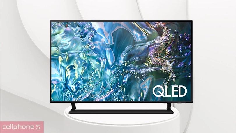 Thiết kế, kích thước màn hình smart tivi Samsung QLED 65Q60D 4K 65 inch 2024