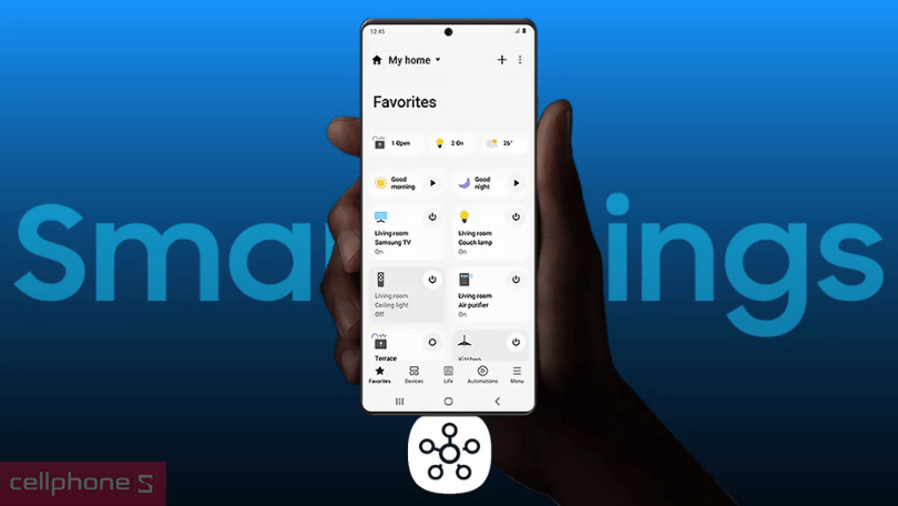 Hướng dẫn kết nối tivi với ứng dụng SmartThings trên thiết bị di động