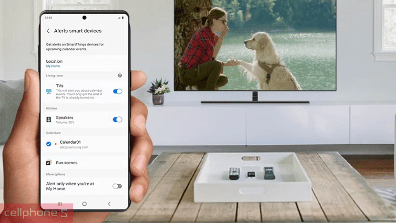 Hướng dẫn kết nối tivi với ứng dụng SmartThings trên thiết bị di động