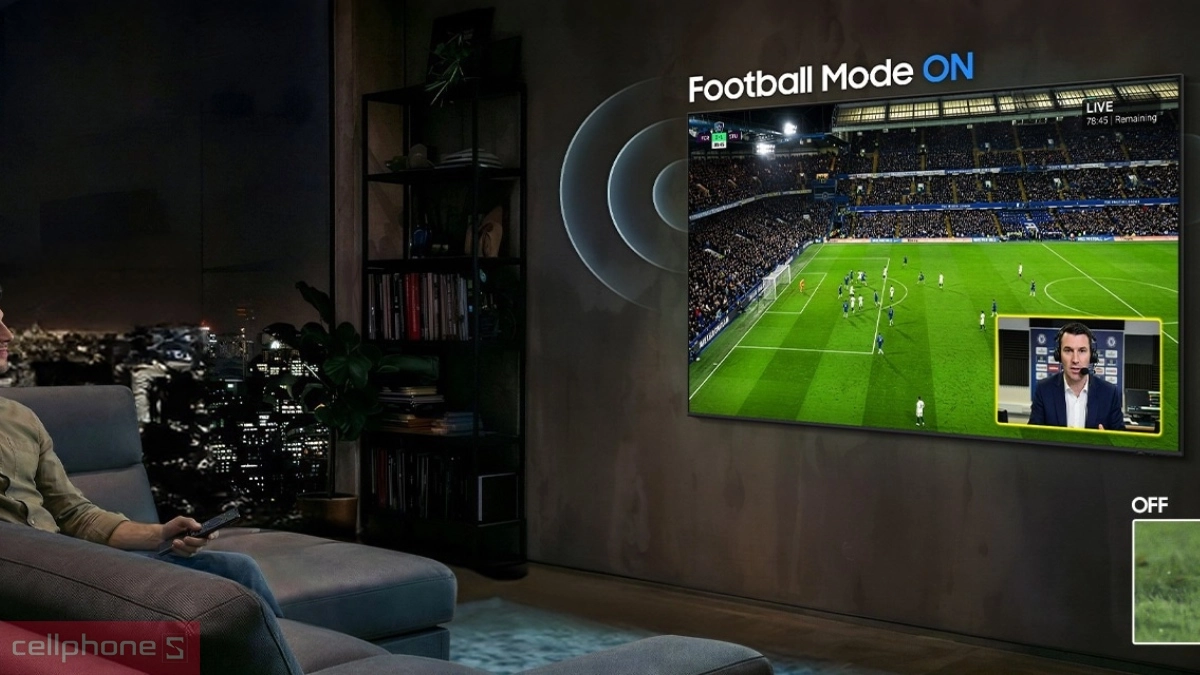 Hệ điều hành Tizen Smart TV, âm thanh chuẩn